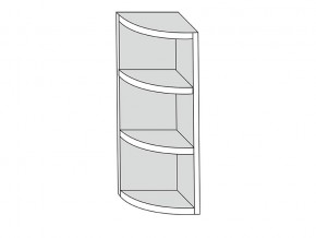 19.30.0р Полка угловая (h=913) радиусная  ЛДСП УНИ в Миньяре - minyar.mebel74.com | фото
