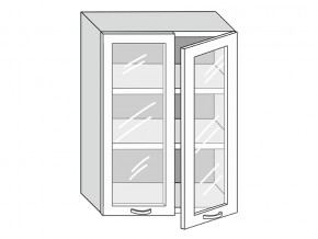19.60.4 Шкаф настенный (h=913) на 600мм с 2-мя стек.дверцами в Миньяре - minyar.mebel74.com | фото