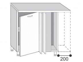 2.10.1у Шкаф-стол, УНИ в Миньяре - minyar.mebel74.com | фото