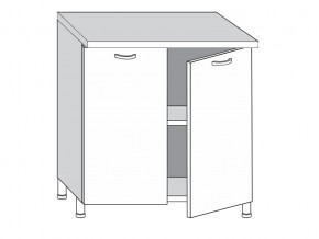 2.80.2 Шкаф-стол на 800мм с 2-мя дверцами в Миньяре - minyar.mebel74.com | фото