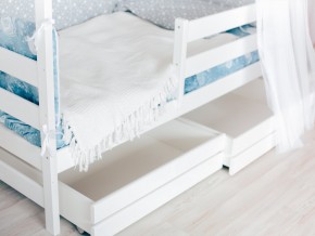 Детская кровать Домик Эко с ящиками белый в Миньяре - minyar.mebel74.com | фото 3