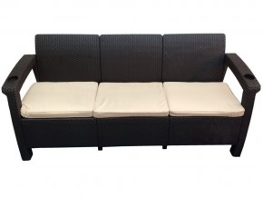 Диван Yalta Sofa 3 Set шоколадный в Миньяре - minyar.mebel74.com | фото 1