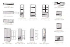 Гостиная Бостон анкор светлый в Миньяре - minyar.mebel74.com | фото 2