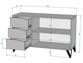 Комод Дельта K104 в Миньяре - minyar.mebel74.com | фото 3