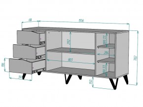 Комод Дельта K105 в Миньяре - minyar.mebel74.com | фото 3