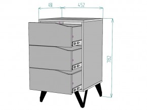 Комод Дельта K108 в Миньяре - minyar.mebel74.com | фото 3