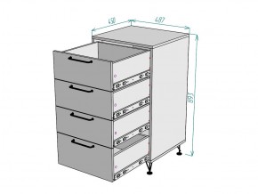 Комод Лофт K75 в Миньяре - minyar.mebel74.com | фото 3