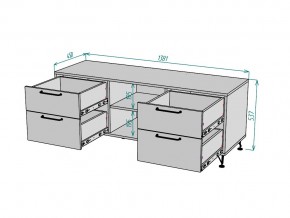 Комод Лофт K83 в Миньяре - minyar.mebel74.com | фото 3