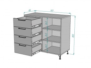 Комод Лофт K86 в Миньяре - minyar.mebel74.com | фото 3