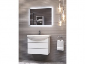 Комплект мебели в ванную Wing 600-0-2 подвесной белый в Миньяре - minyar.mebel74.com | фото