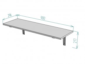 Консоль складная T85 ширина 900 в Миньяре - minyar.mebel74.com | фото 2