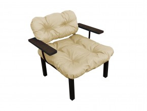Кресло Дачное бежевая подушка в Миньяре - minyar.mebel74.com | фото