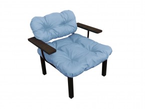Кресло Дачное серая подушка в Миньяре - minyar.mebel74.com | фото