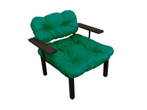 Кресло Дачное зелёная подушка в Миньяре - minyar.mebel74.com | фото