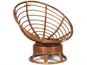 Кресло-качалка Papasan w 23/01 B с подушкой Pecan, ткань Коричневый в Миньяре - minyar.mebel74.com | фото 4