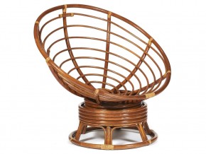 Кресло-качалка Papasan w 23/01 B с подушкой Pecan, ткань Оранжевый в Миньяре - minyar.mebel74.com | фото 2