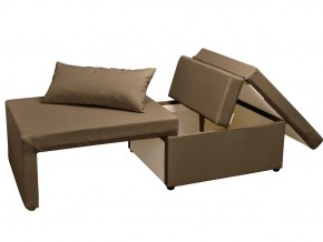Кресло-кровать Милена рогожка brown в Миньяре - minyar.mebel74.com | фото 3