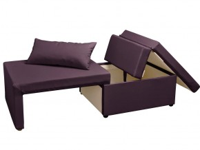 Кресло-кровать Милена рогожка plum в Миньяре - minyar.mebel74.com | фото 2