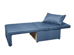 Кресло-кровать Милена велюр синий в Миньяре - minyar.mebel74.com | фото 3