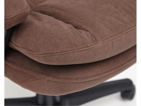 Кресло офисное Comfort lt флок коричневый в Миньяре - minyar.mebel74.com | фото 5