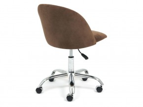 Кресло офисное Melody флок коричневый в Миньяре - minyar.mebel74.com | фото 4
