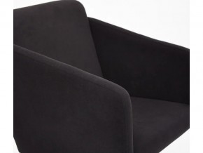 Кресло офисное Milan хром флок черный в Миньяре - minyar.mebel74.com | фото 4