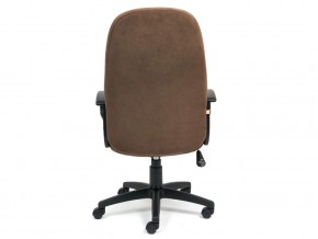 Кресло офисное СН747 флок коричневый в Миньяре - minyar.mebel74.com | фото 4