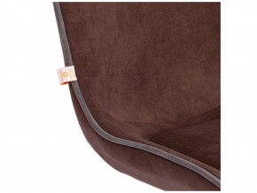 Кресло офисное Style флок коричневый в Миньяре - minyar.mebel74.com | фото 4