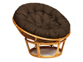 Кресло Papasan 23/01 W с подушкой Honey, ткань Коричневый в Миньяре - minyar.mebel74.com | фото