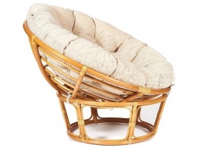 Кресло Papasan 23/01 W с подушкой Honey, ткань Старт в Миньяре - minyar.mebel74.com | фото 3