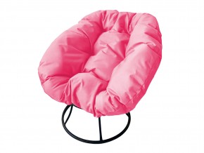 Кресло Пончик без ротанга розовая подушка в Миньяре - minyar.mebel74.com | фото