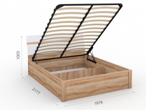 Кровать 160 с подъемным механизмом в Миньяре - minyar.mebel74.com | фото