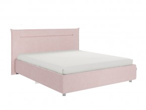 Кровать Альба 1600 велюр нежно-розовый в Миньяре - minyar.mebel74.com | фото 1