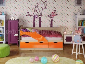 Кровать Дельфин-1 1800 Оранжевый металлик в Миньяре - minyar.mebel74.com | фото 1