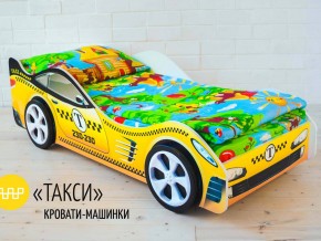 Кровать детская машина Такси в Миньяре - minyar.mebel74.com | фото 2