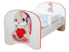 Кровать детская с фотопечатью без ящика Зайчик 700*1400 в Миньяре - minyar.mebel74.com | фото 1