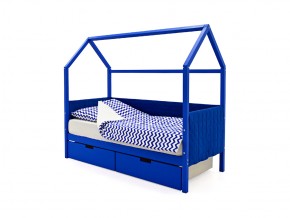 Кровать-домик мягкий Svogen с ящиками синий в Миньяре - minyar.mebel74.com | фото