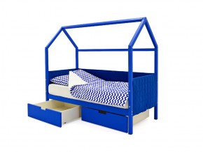 Кровать-домик мягкий Svogen с ящиками синий в Миньяре - minyar.mebel74.com | фото 3