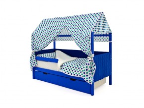 Кровать-домик мягкий Svogen с ящиками и бортиком синий в Миньяре - minyar.mebel74.com | фото 6