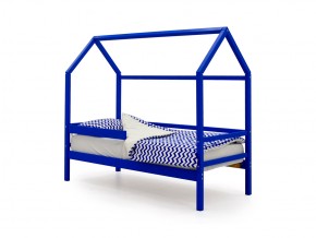 Кровать-домик Svogen с бортиком синий в Миньяре - minyar.mebel74.com | фото 1