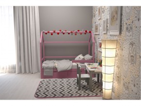 Кровать-домик Svogen с ящиками и бортиком лаванда в Миньяре - minyar.mebel74.com | фото 4
