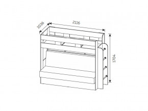 Кровать Дива ЛДСП в Миньяре - minyar.mebel74.com | фото 2