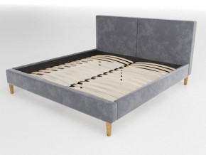 Кровать Линси 1800 серый в Миньяре - minyar.mebel74.com | фото