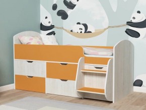 Кровать Малыш-7 Винтербер-Оранжевый в Миньяре - minyar.mebel74.com | фото