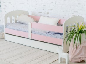 Кровать Малыш с ящиком розовый в Миньяре - minyar.mebel74.com | фото