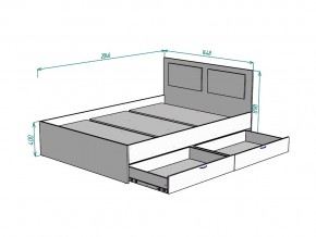 Кровать Ольга L41 ширина 1400 в Миньяре - minyar.mebel74.com | фото 3