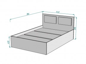 Кровать Ольга L50 ширина 1400 в Миньяре - minyar.mebel74.com | фото 3