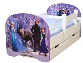 Кровать с фотопечатью с 1 ящиком Зимняя сказка 700*1400 в Миньяре - minyar.mebel74.com | фото 1