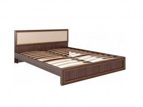 Кровать с мягкой спинкой Беатрис мод 10 Орех гепланкт в Миньяре - minyar.mebel74.com | фото 1
