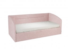 Кровать софа Альба 900 велюр нежно-розовый в Миньяре - minyar.mebel74.com | фото